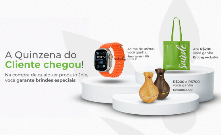 Quinzena do Consumidor Joie Suplementos: oportunidade estratégica para prescritores e pacientes